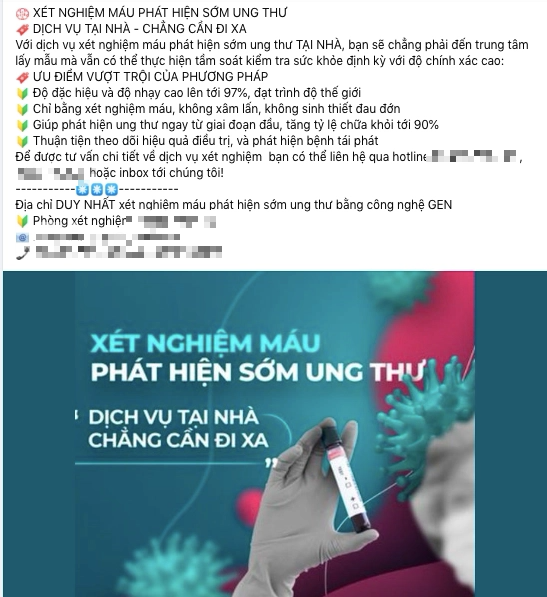 Xét nghiệm máu có thể phát hiện sớm được bệnh ung thư không? Bác sĩ giải đáp sự thật phía sau - Ảnh 1. Xét nghiệm máu có thể phát hiện sớm được bệnh ung thư không? Bác sĩ giải đáp sự thật phía sau - Ảnh 1.