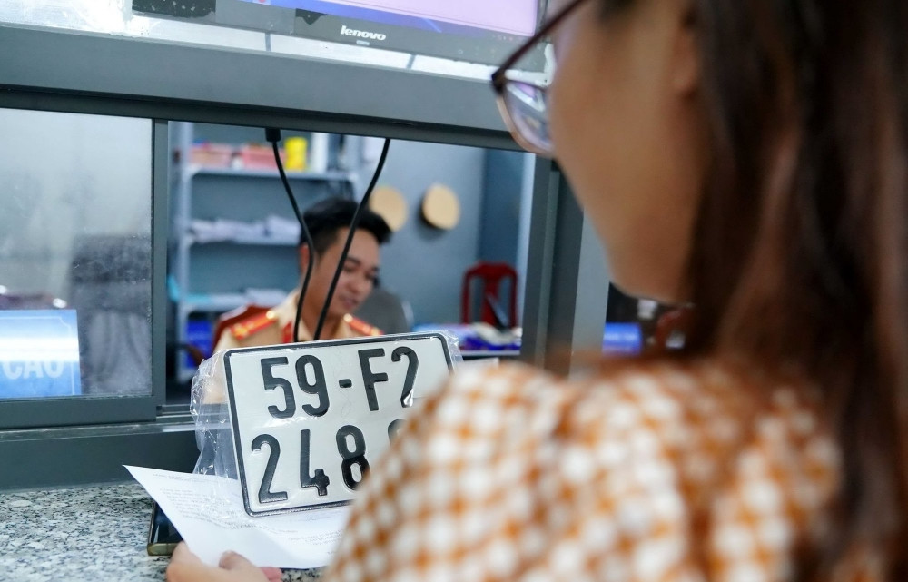 Những điều cần lưu ý về đăng ký biển số xe theo quy định mới từ 15/8 - Ảnh 1. Những điều cần lưu ý về đăng ký biển số xe theo quy định mới từ 15/8 - Ảnh 1.