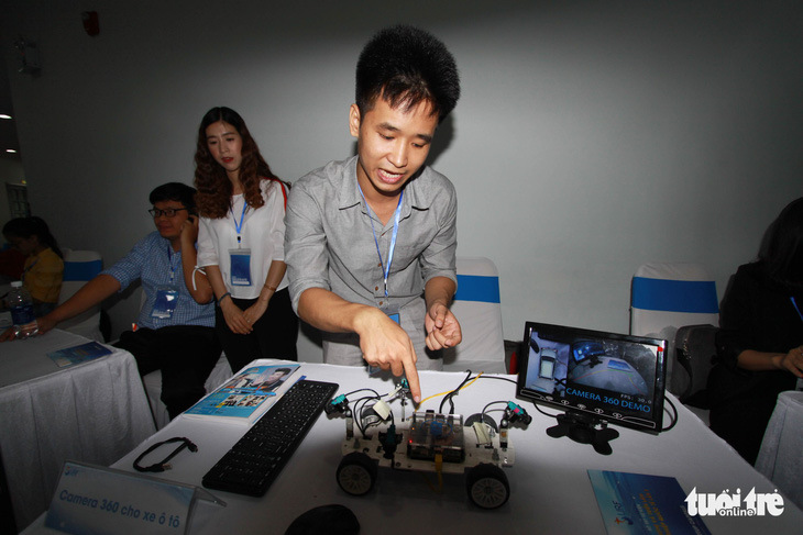 Thực phẩm sạch, camera toàn cảnh... tại triển lãm khởi nghiệp Đà Nẵng - Ảnh 4. Thực phẩm sạch, camera toàn cảnh... tại triển lãm khởi nghiệp Đà Nẵng - Ảnh 4.