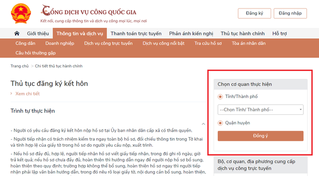 5 bước thực hiện đăng ký kết hôn online ngay tại nhà - Ảnh 1. 5 bước thực hiện đăng ký kết hôn online ngay tại nhà - Ảnh 1.