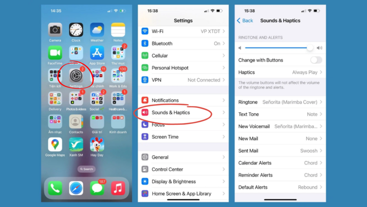 Cách tắt chế độ rung trên iPhone- Ảnh 1. Cách tắt chế độ rung trên iPhone- Ảnh 1.