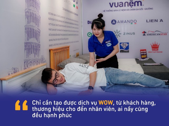 6 giá trị cốt lõi khiến Vua Nệm trở thành nơi làm việc hạnh phúc - Ảnh 1. 6 giá trị cốt lõi khiến Vua Nệm trở thành nơi làm việc hạnh phúc - Ảnh 1.