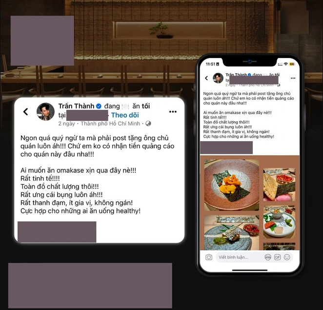 Omakase - Phong cách ăn lạ được Trấn Thành và giới nhà giàu Việt cực ưa chuộng: Không được chọn món, không biết trước giá... nhưng số tiền phải trả gây choáng!- Ảnh 1. Omakase - Phong cách ăn lạ được Trấn Thành và giới nhà giàu Việt cực ưa chuộng: Không được chọn món, không biết trước giá... nhưng số tiền phải trả gây choáng!- Ảnh 1.