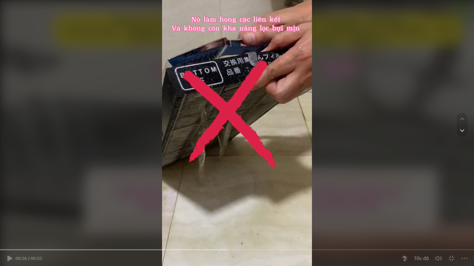 Anh thợ tiết lộ lỗi vệ sinh máy lọc không khí khiến cho một bộ phận phải vứt đi: Lợi bất cập hại!- Ảnh 1. Anh thợ tiết lộ lỗi vệ sinh máy lọc không khí khiến cho một bộ phận phải vứt đi: Lợi bất cập hại!- Ảnh 1.
