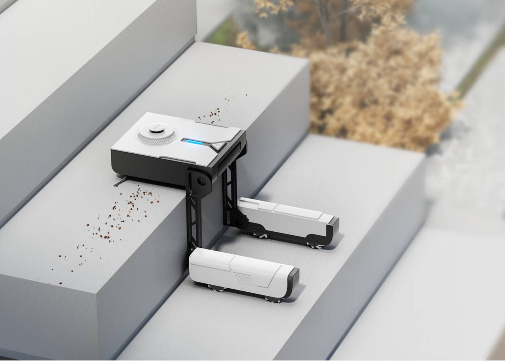 Robot hút bụi đã biết leo cầu thang, bò ngang như cua, đặt sớm sẽ được giảm còn… 999 USD - Ảnh 1. Robot hút bụi đã biết leo cầu thang, bò ngang như cua, đặt sớm sẽ được giảm còn… 999 USD - Ảnh 1.