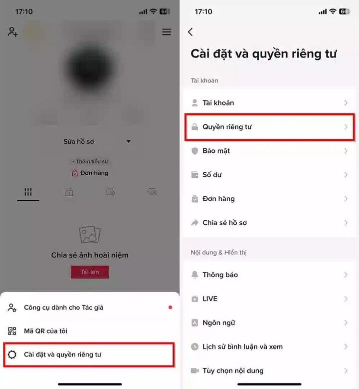 Hướng dẫn cách xóa dữ liệu vị trí trên TikTok- Ảnh 1. Hướng dẫn cách xóa dữ liệu vị trí trên TikTok- Ảnh 1.