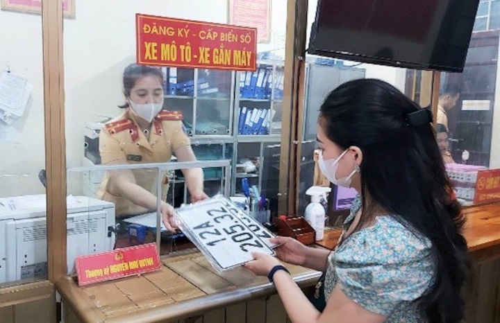 Biển số định danh có phải là số căn cước công dân không? - Ảnh 1. Biển số định danh có phải là số căn cước công dân không? - Ảnh 1.