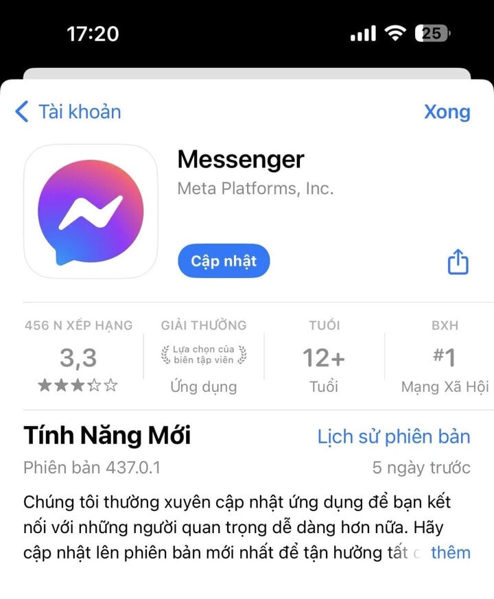 Mẹo chỉnh sửa tin nhắn đã gửi trên Messenger nhanh nhất - Ảnh 1. Mẹo chỉnh sửa tin nhắn đã gửi trên Messenger nhanh nhất - Ảnh 1.