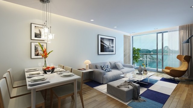 img20161109140607579 Các căn hộ đều được trang bị nội thất cao cấp và có tầm nhìn hướng vịnh Hạ Long.