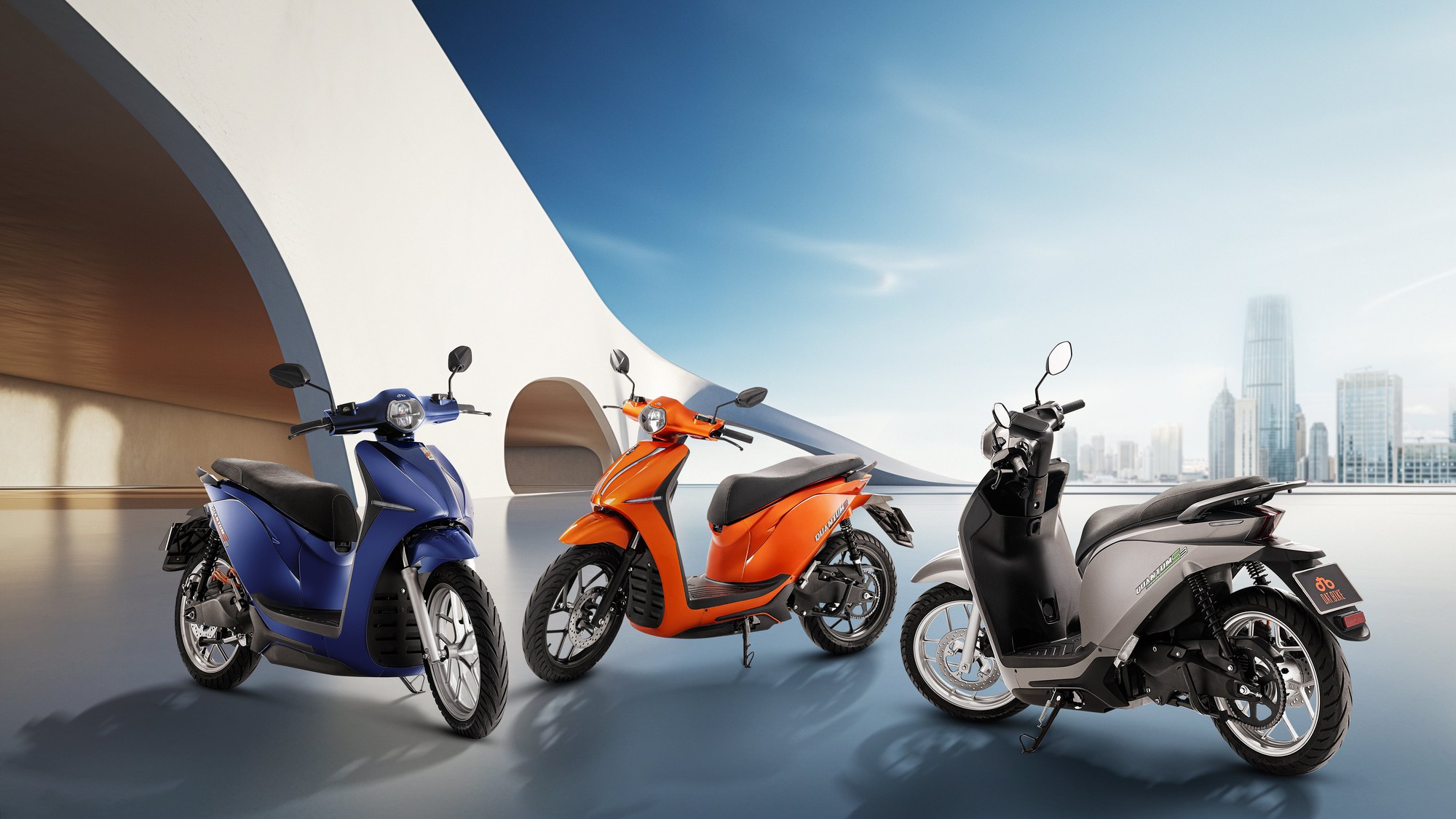 Dat Bike ra mắt bộ 3 xe máy điện Quantum S-series: Giá khởi điểm dưới 35 triệu, chạy tối đa 285 km/lần sạc- Ảnh 1. Dat Bike ra mắt bộ 3 xe máy điện Quantum S-series: Giá khởi điểm dưới 35 triệu, chạy tối đa 285 km/lần sạc- Ảnh 1.
