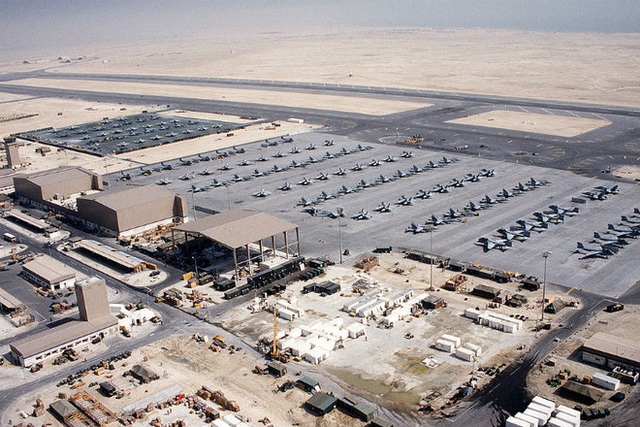 photo-0-1498441202395 Căn cứ quân sự Al Udeid tại Qatar.