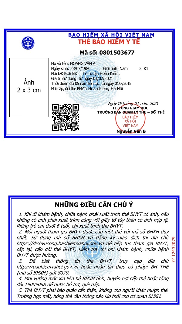 Những thay đổi mới về thẻ BHYT có hiệu lực từ ngày 1/4/2021 - Ảnh 1. Những thay đổi mới về thẻ BHYT có hiệu lực từ ngày 1/4/2021 - Ảnh 1.