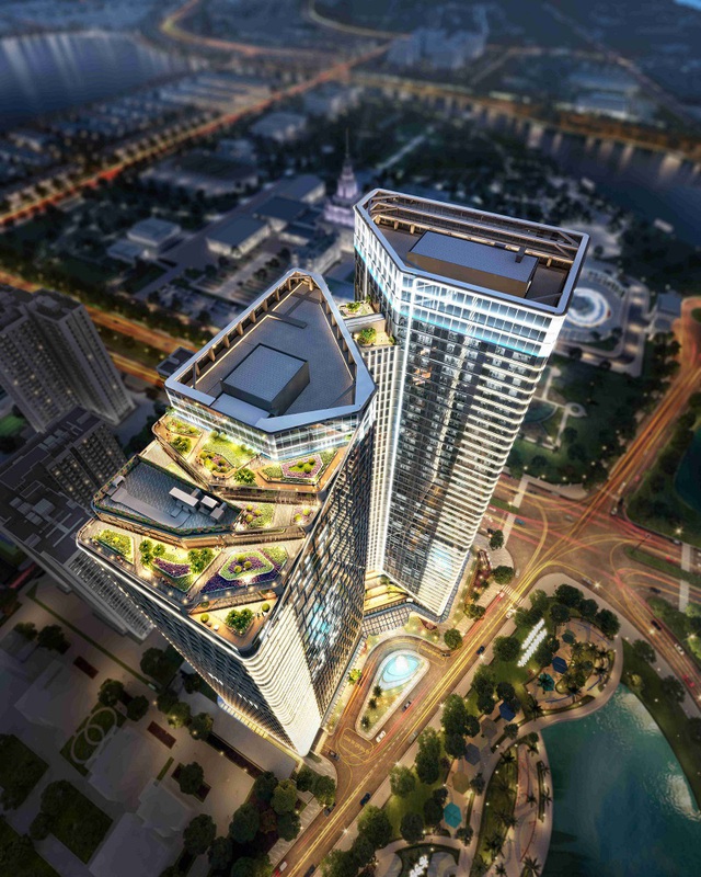 Vingroup ra mắt Techno Park - Tòa văn phòng thông minh top 10 thế giới - Ảnh 1. Vingroup ra mắt Techno Park - Tòa văn phòng thông minh top 10 thế giới - Ảnh 1.
