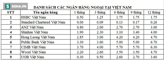 Gửi tiết kiệm tại các ngân hàng ngoại, lãi suất có như mơ? - Ảnh 1. Gửi tiết kiệm tại các ngân hàng ngoại, lãi suất có như mơ? - Ảnh 1.