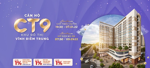 VCN mở bán căn hộ CT9 khu đô thị Vĩnh Điềm Trung – TP. Nha Trang - Ảnh 1. VCN mở bán căn hộ CT9 khu đô thị Vĩnh Điềm Trung – TP. Nha Trang - Ảnh 1.
