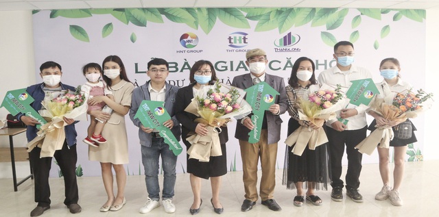 Dự án nhà ở xã hội THT New City bàn giao căn hộ cho khách hàng - Ảnh 1. Dự án nhà ở xã hội THT New City bàn giao căn hộ cho khách hàng - Ảnh 1.