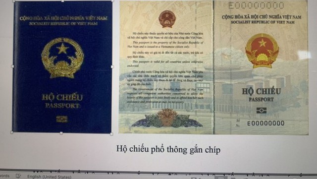 Bắt đầu cấp hộ chiếu phổ thông gắn chíp điện tử từ ngày 1/3 - Ảnh 1. Bắt đầu cấp hộ chiếu phổ thông gắn chíp điện tử từ ngày 1/3 - Ảnh 1.