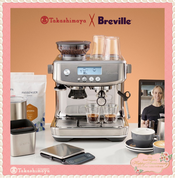 Máy pha cà phê Breville tưng bừng khuyến mãi mùa trung thu 2023 - Ảnh 1. Máy pha cà phê Breville tưng bừng khuyến mãi mùa trung thu 2023 - Ảnh 1.