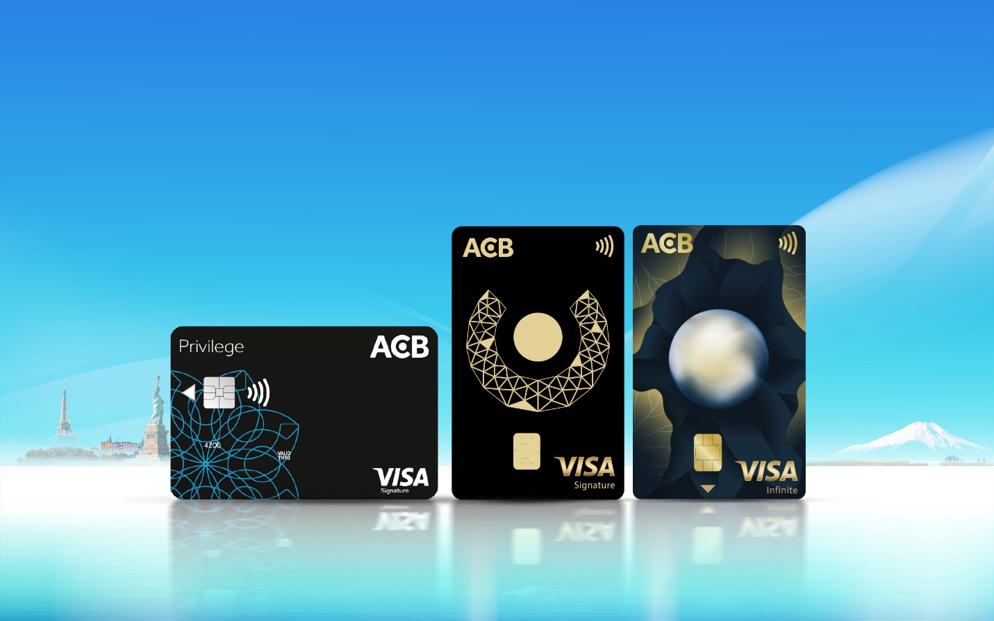 Du lịch cùng thẻ tín dụng ACB: Miễn phí giao dịch ngoại tệ, trả góp lãi suất 0%- Ảnh 1. Du lịch cùng thẻ tín dụng ACB: Miễn phí giao dịch ngoại tệ, trả góp lãi suất 0%- Ảnh 1.