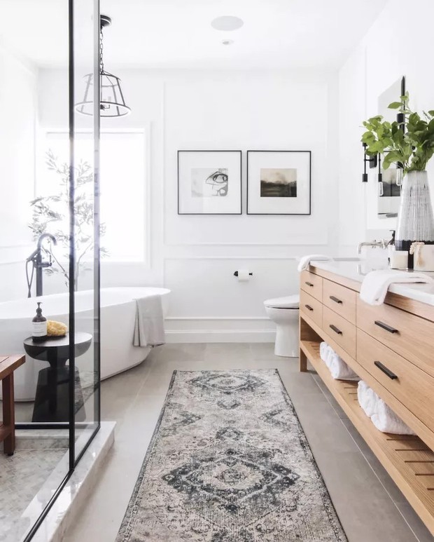 6 ý tưởng thiết kế phòng tắm hiện đại và sang trọng - Ảnh 1. 6 ý tưởng thiết kế phòng tắm hiện đại và sang trọng - Ảnh 1.