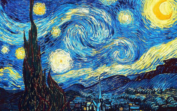 Giải mã 5 bí ẩn thú vị trong bức tranh “Bầu trời sao” huyền thoại của danh họa Van Gogh - Ảnh 1. Giải mã 5 bí ẩn thú vị trong bức tranh “Bầu trời sao” huyền thoại của danh họa Van Gogh - Ảnh 1.
