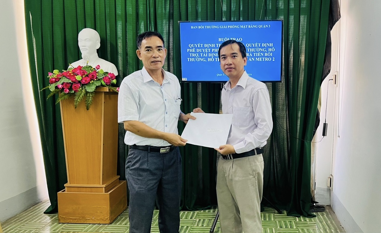 TP HCM: Quận 3 thông tin tiến độ bồi thường dự án Metro số 2- Ảnh 1. TP HCM: Quận 3 thông tin tiến độ bồi thường dự án Metro số 2- Ảnh 1.